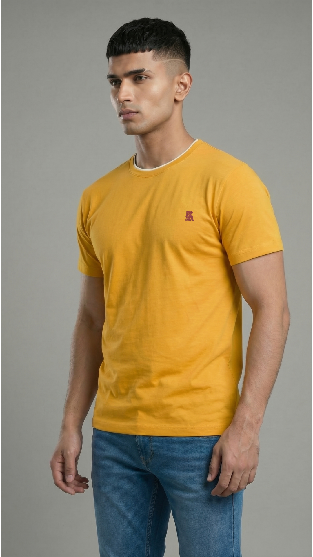 Men’s Plain Round Neck - Image 8