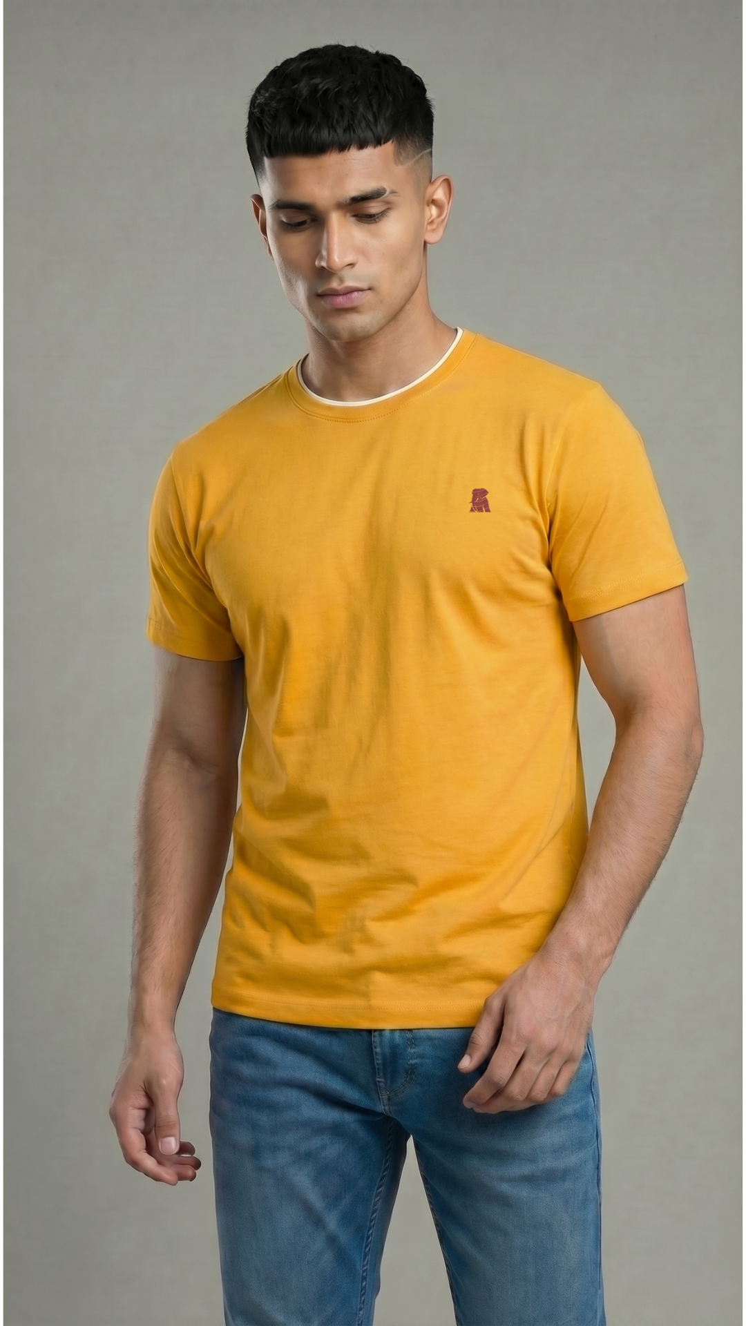 Men’s Plain Round Neck - Image 6