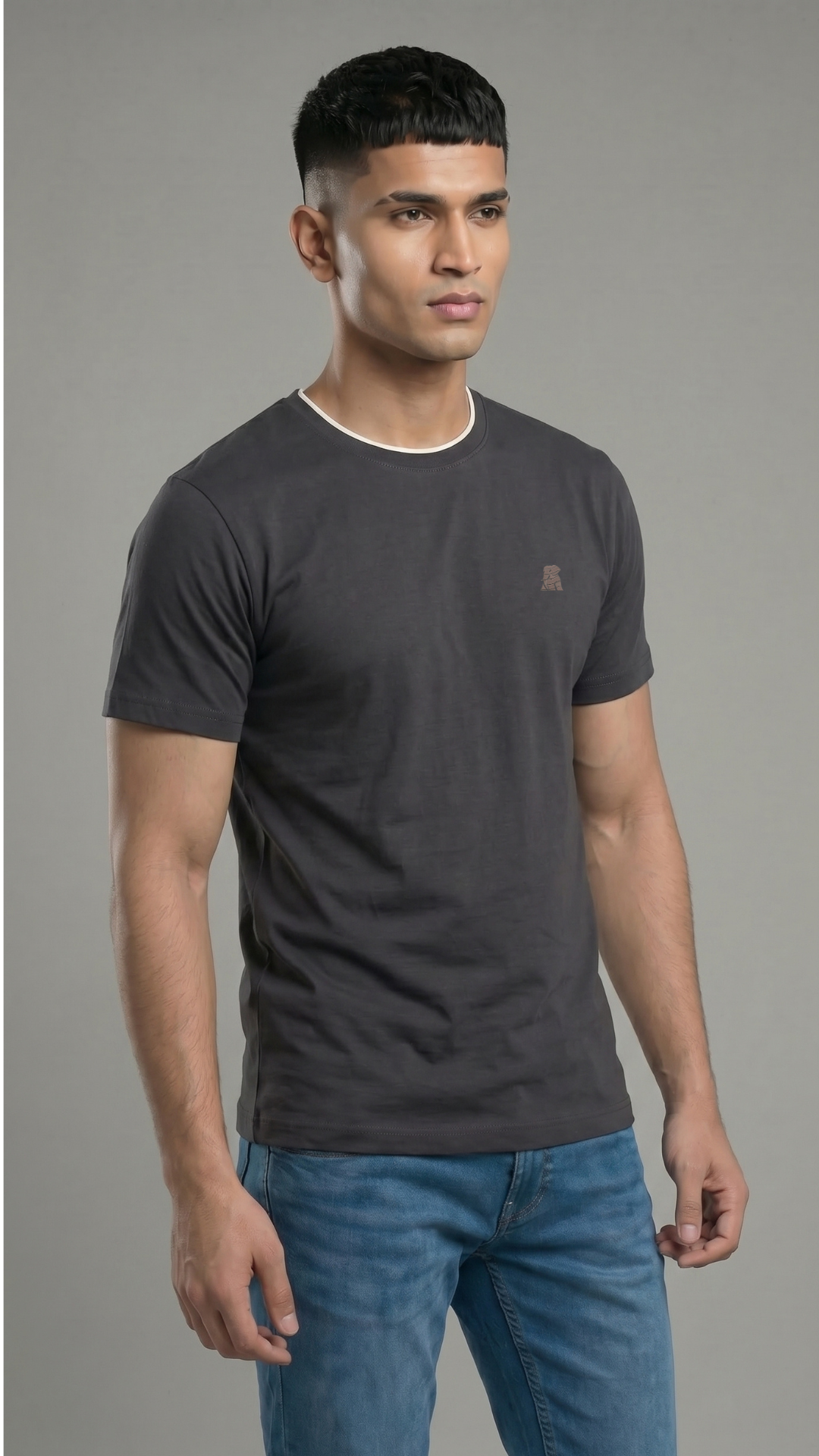 Men’s Plain Round Neck - Image 6