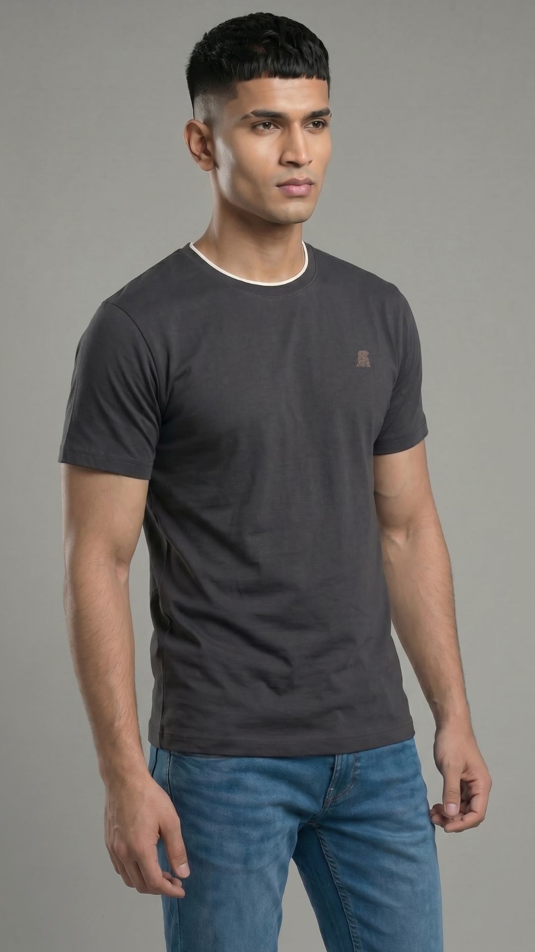 Men’s Plain Round Neck - Image 7