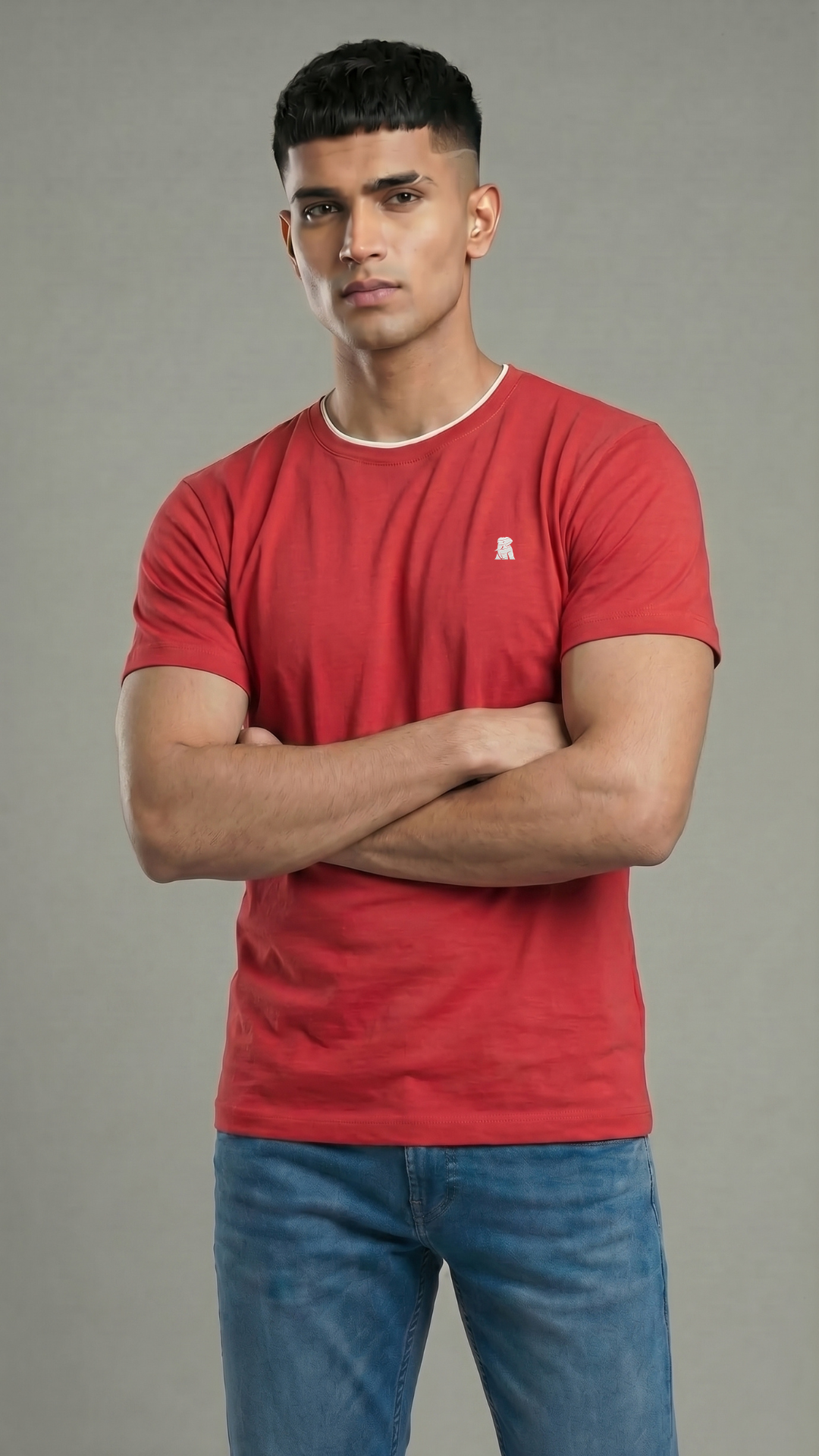 Men’s Plain Round Neck - Image 8