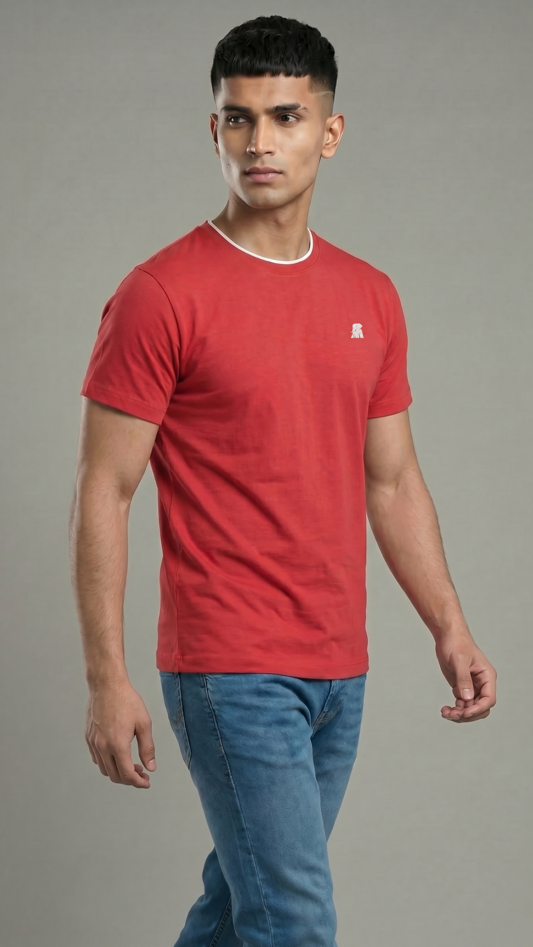 Men’s Plain Round Neck - Image 7